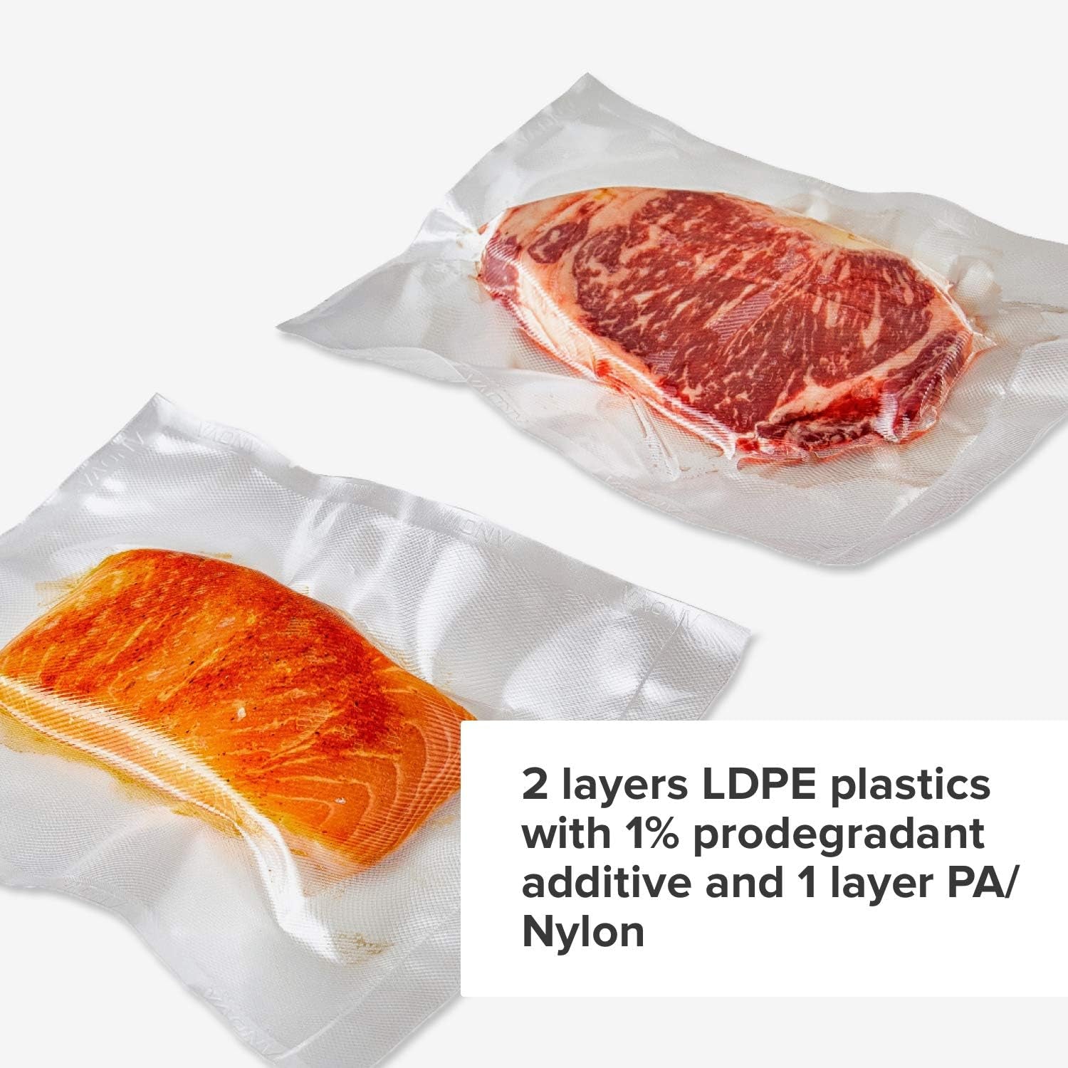 Anova Culinary Precision Vacuum Sealer Bags (Pre-cut), Clear
