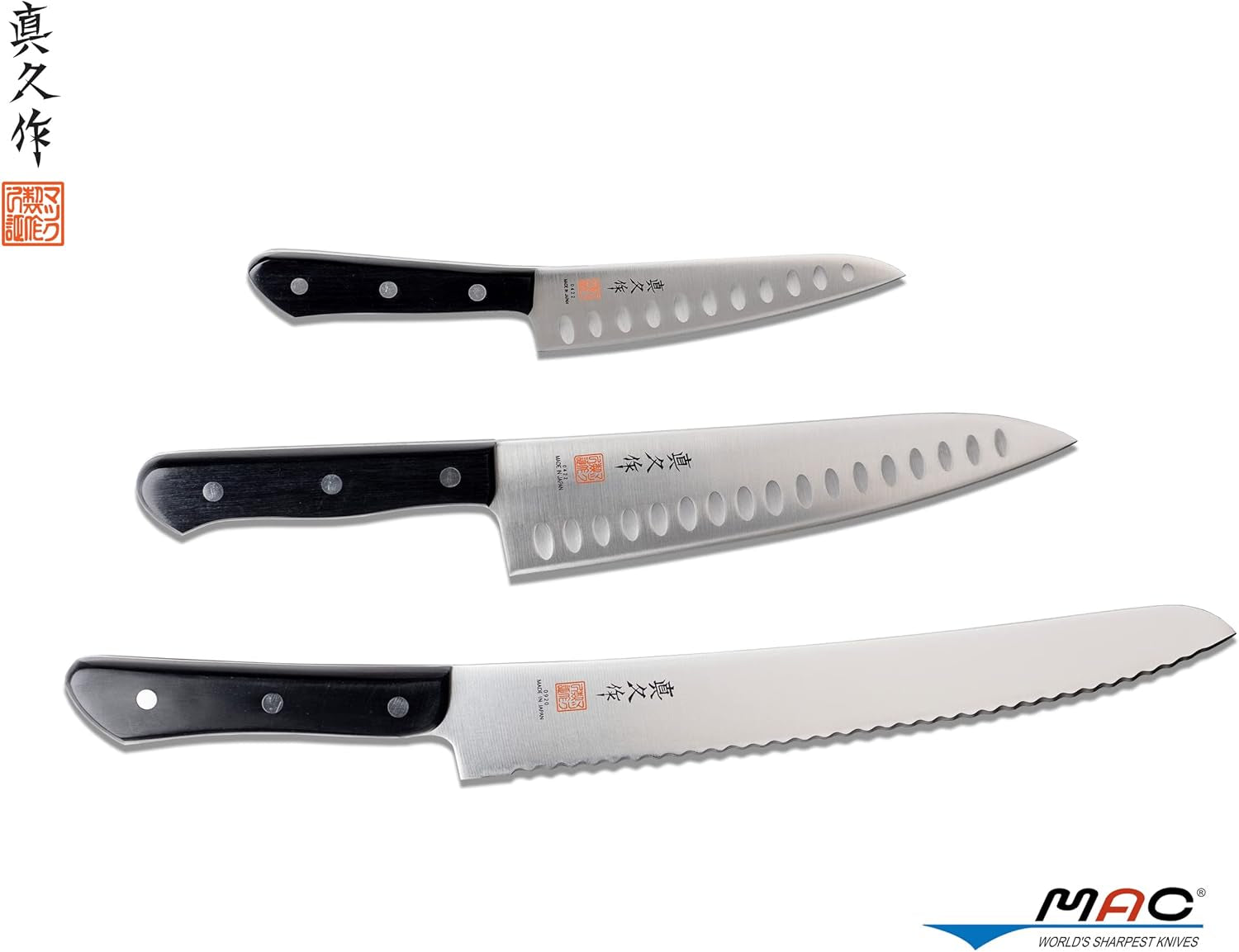 3 Piece Japanese Kitchen Knife Set