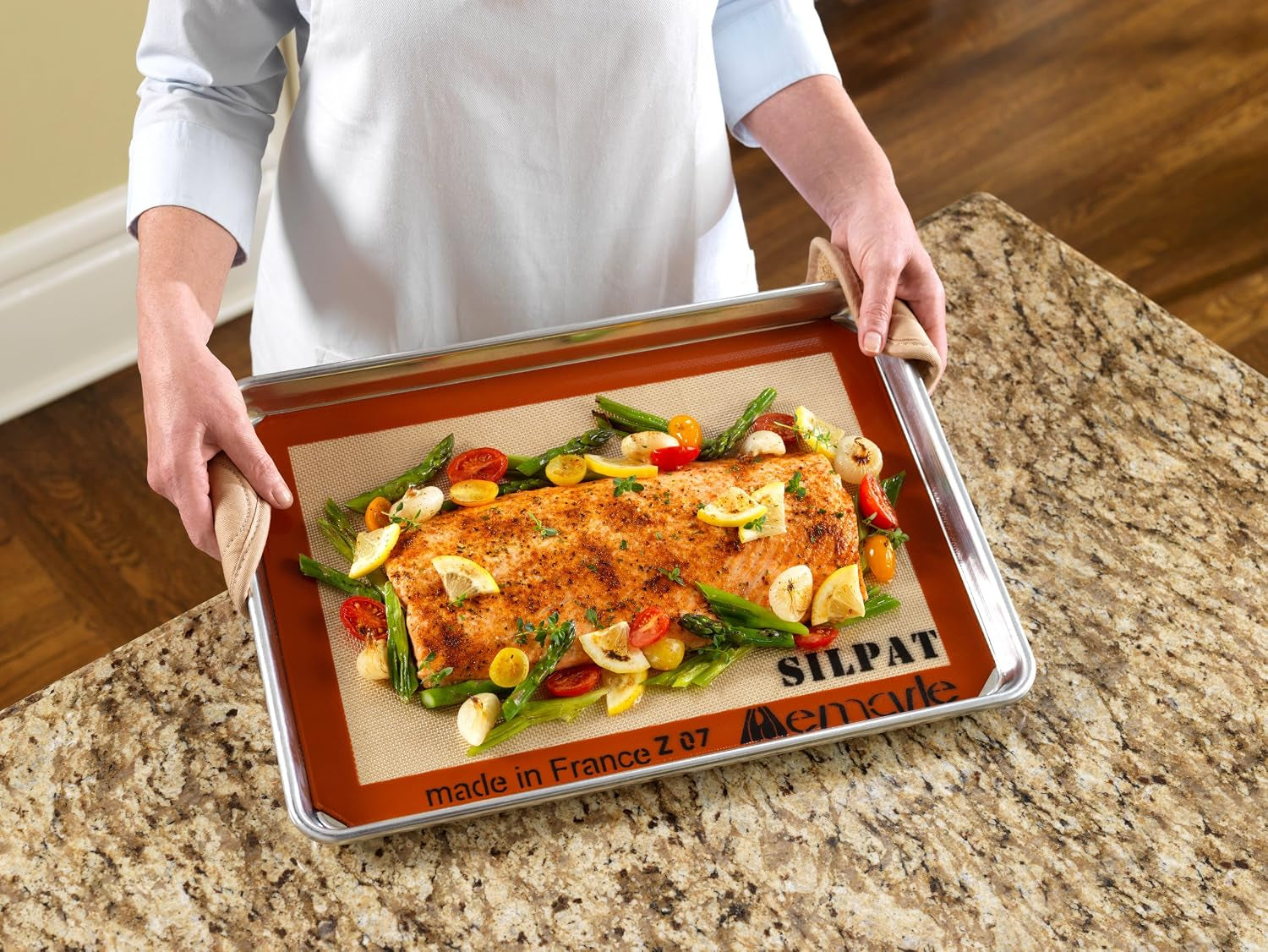 Silpat Non-Stick Silicone Commercial Size Baking Mat 16.5" × 24.5"