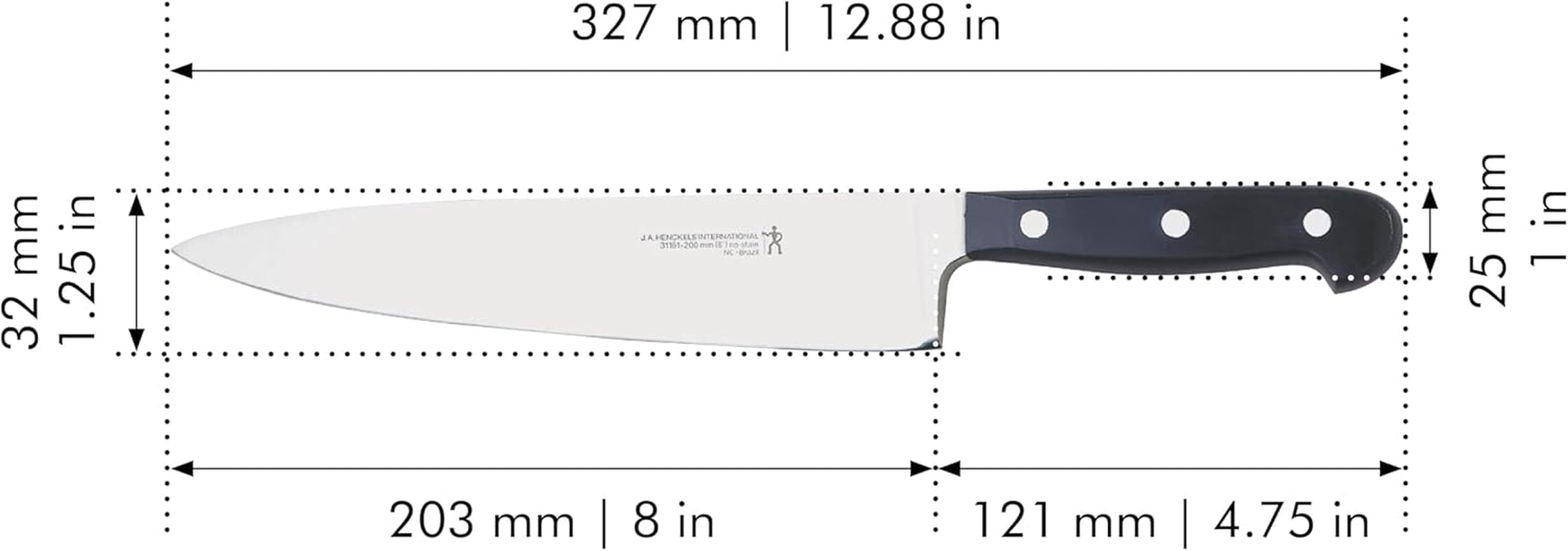HENCKELS Classic 8 Inch Chef Knife