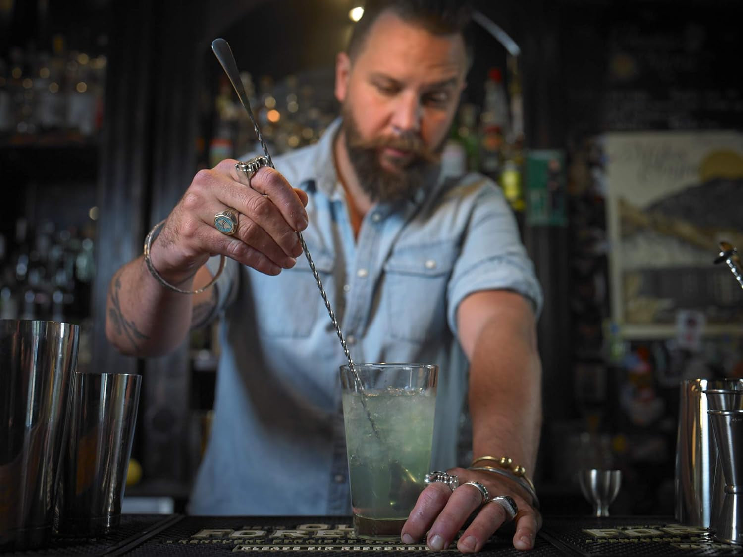 Barfly Cocktail Kingdom Twisted Bar Spoon