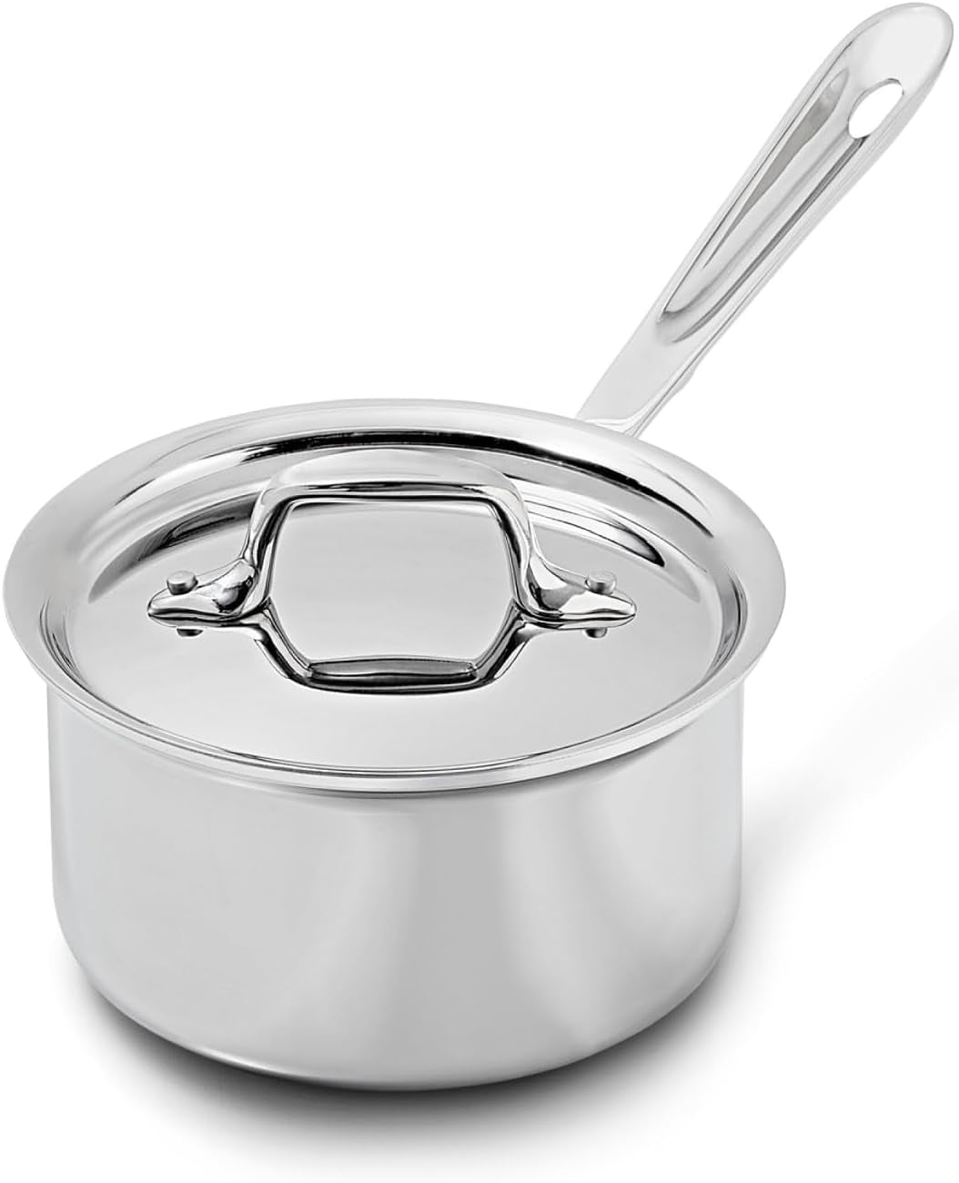 All-Clad D3 Stainless Steel 3 Quart Sauce Pan with Lid