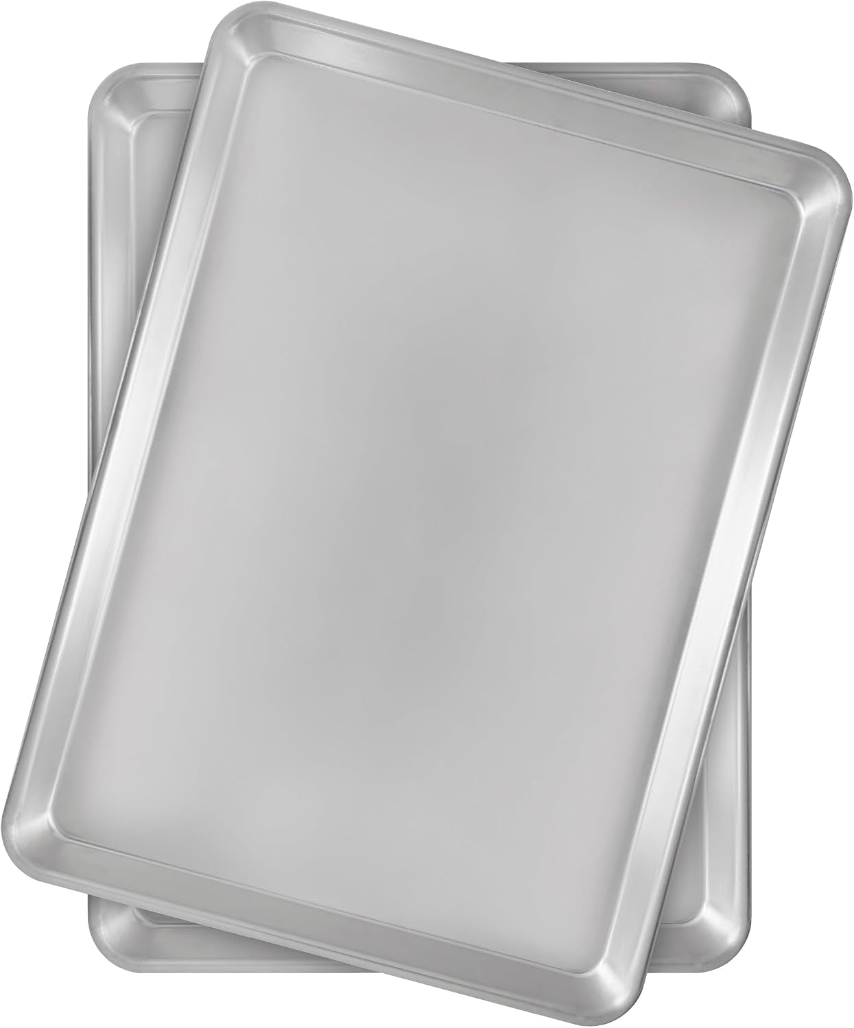 Fat Daddio's Natural Aluminum Half Sheet Pan, 2-Pack