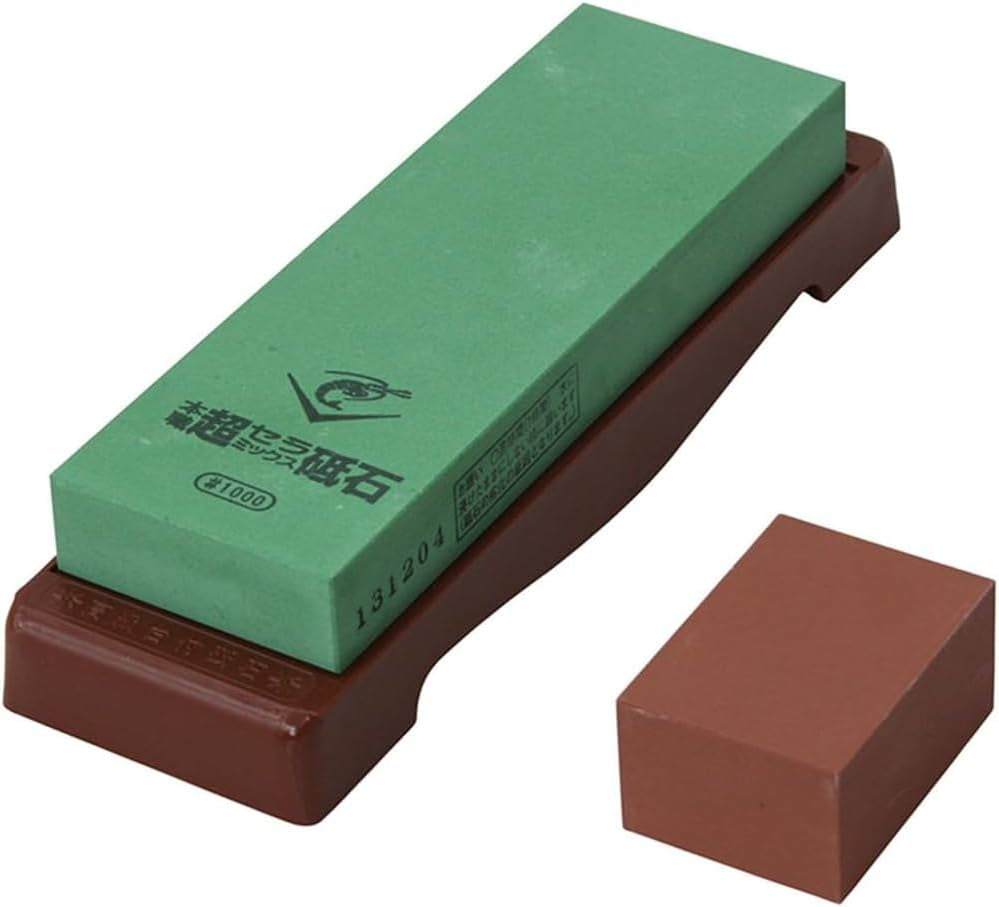 Naniwa Super Ceramic Water Stone #1000 with Base