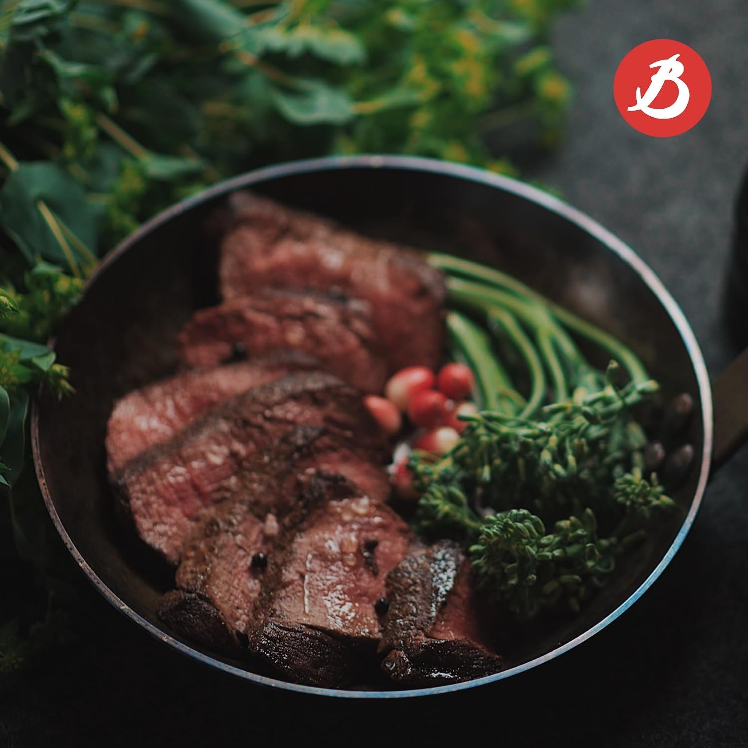 de Buyer MINERAL B Carbon Steel Fry Pan 9.5"