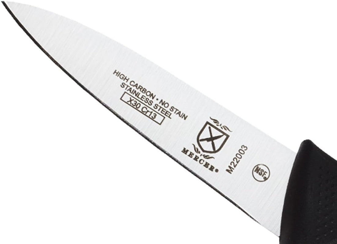 3.5 Inch Black Handle Paring Knife