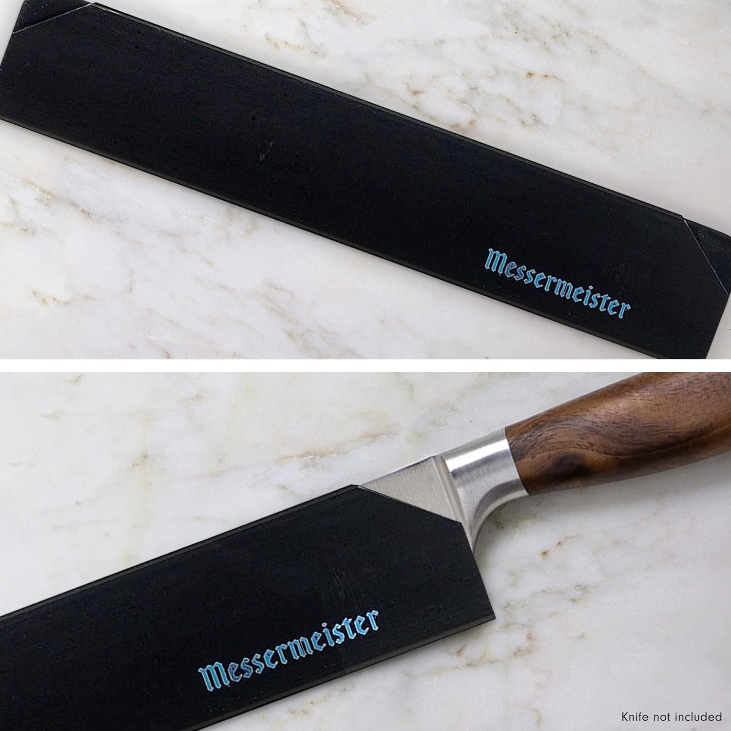 Messermeister 10" Chef's Edge Guard Black