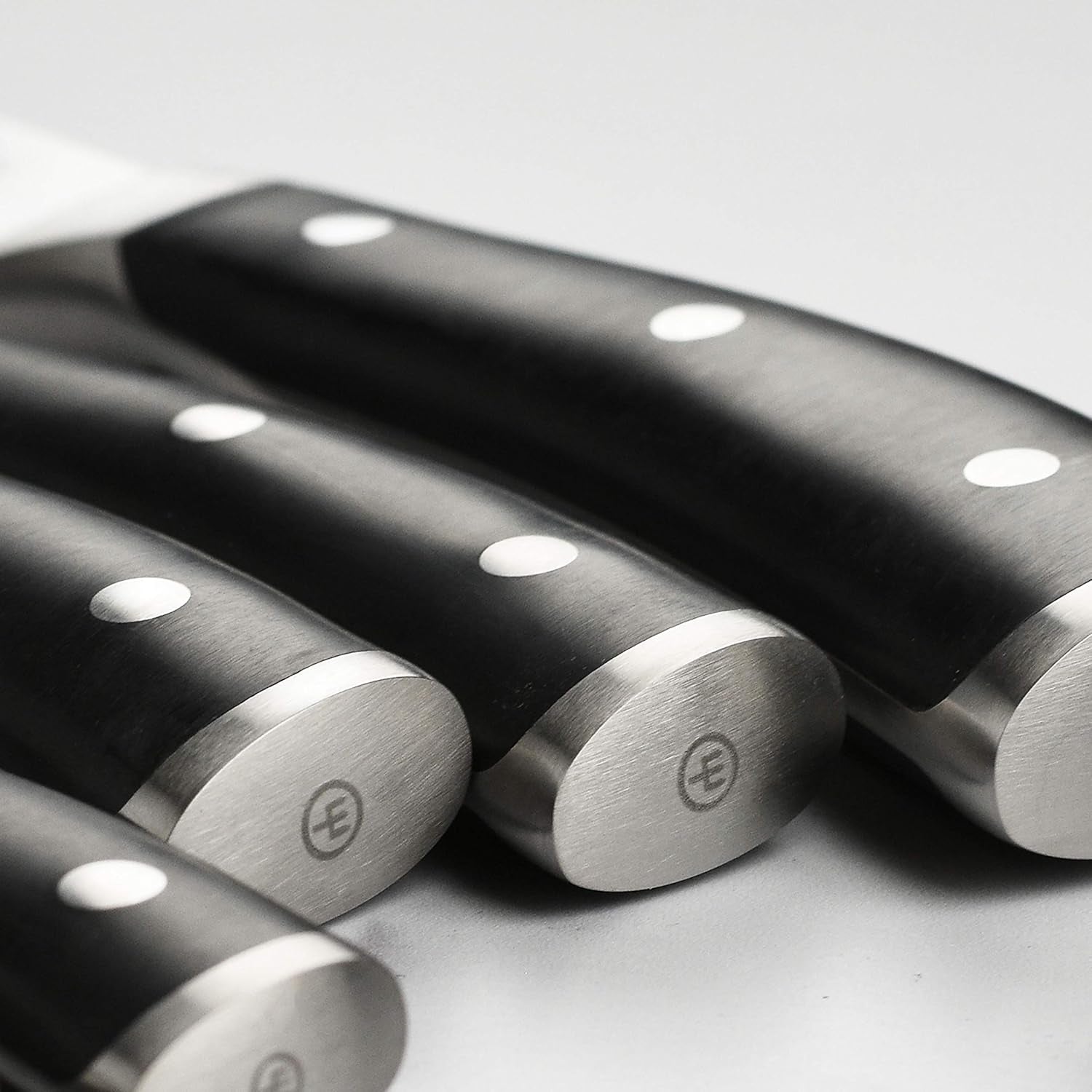 7 Piece Slim Knife Set with Acacia Block