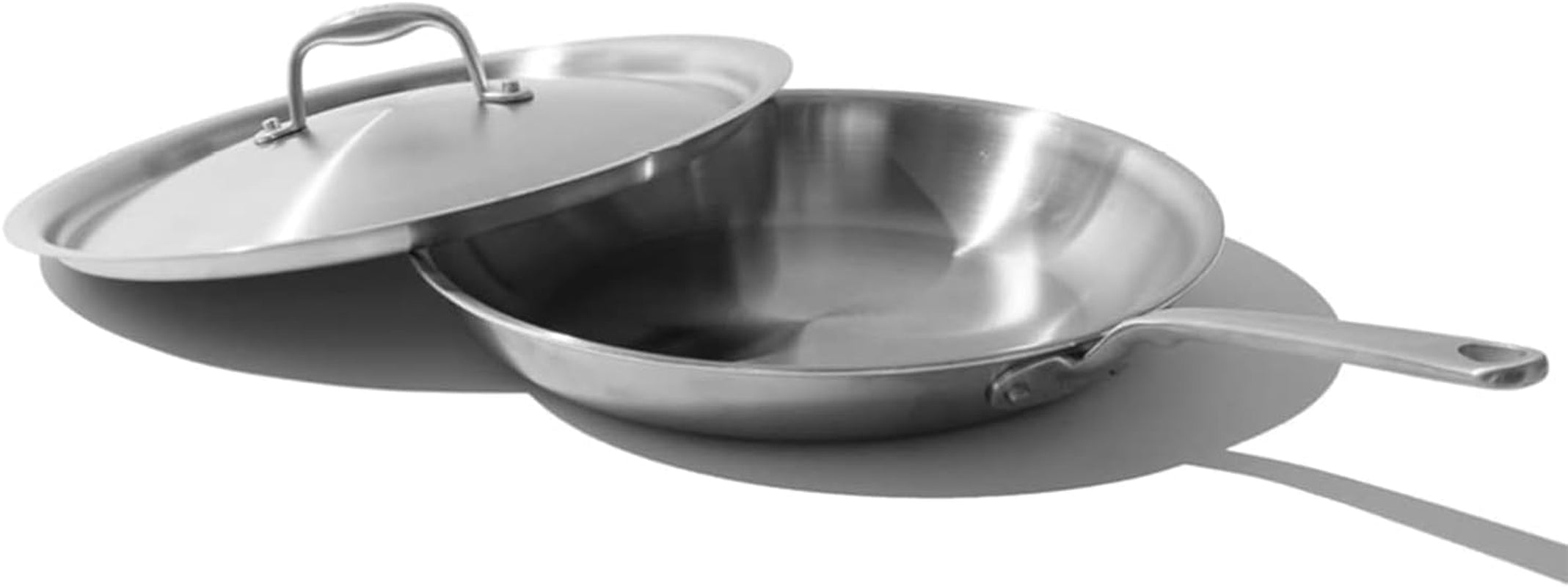 Made In 12-Inch Stainless Clad Fry Pan