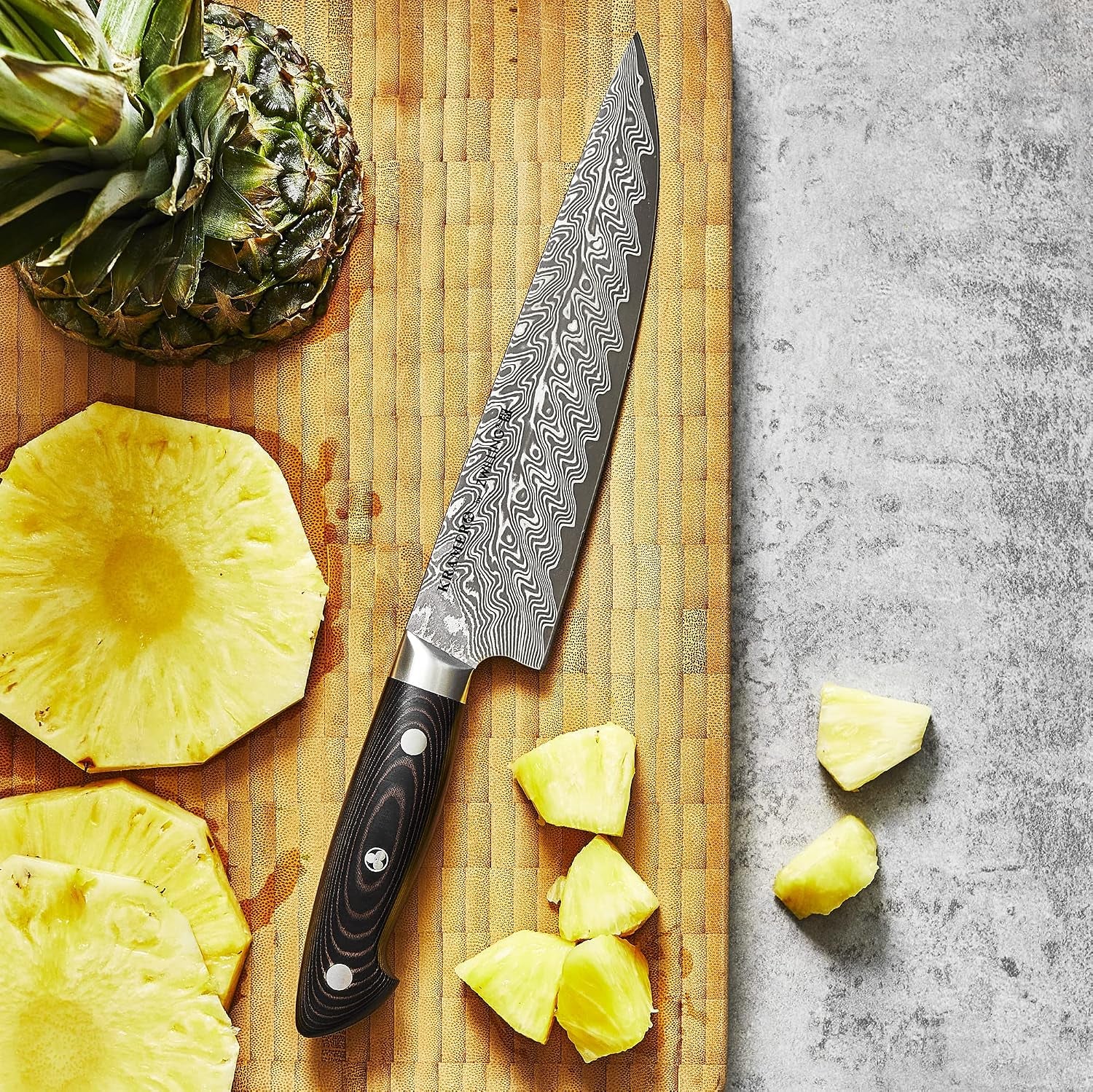 8 Inch Damascus German Chef Knife