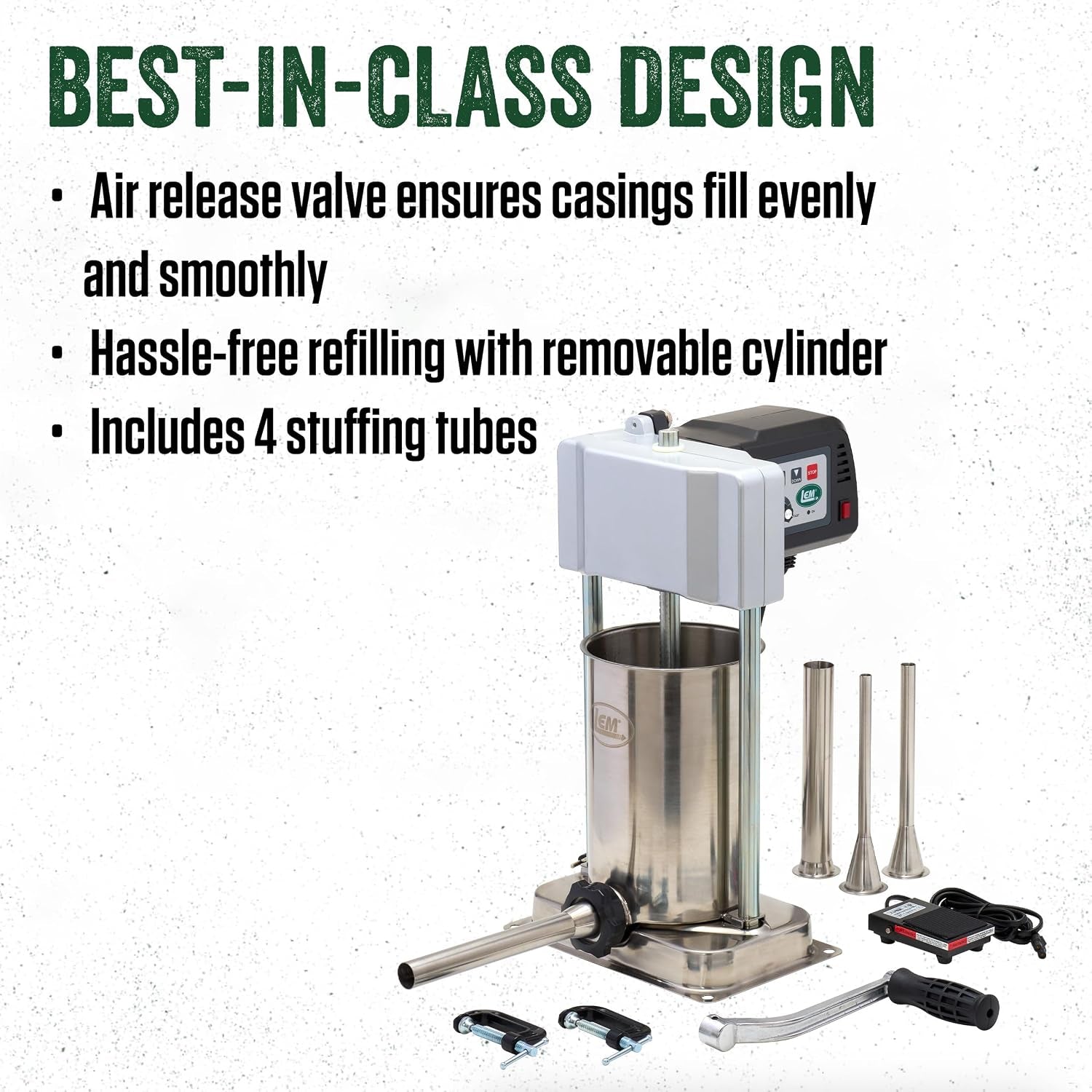 LEM #10 Vertical Sausage Stuffer