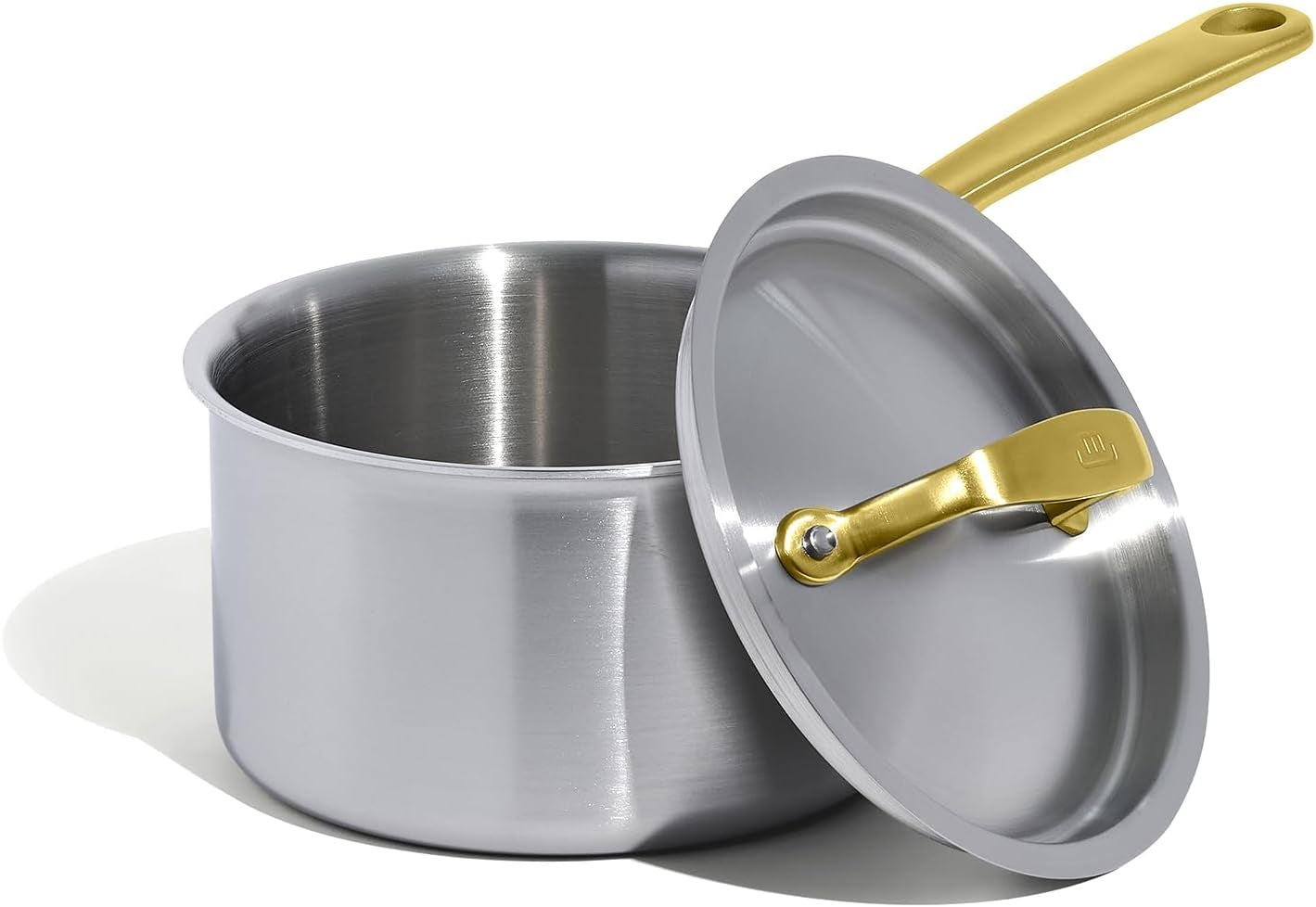 Made In 2-Quart Stainless Clad Saucepan