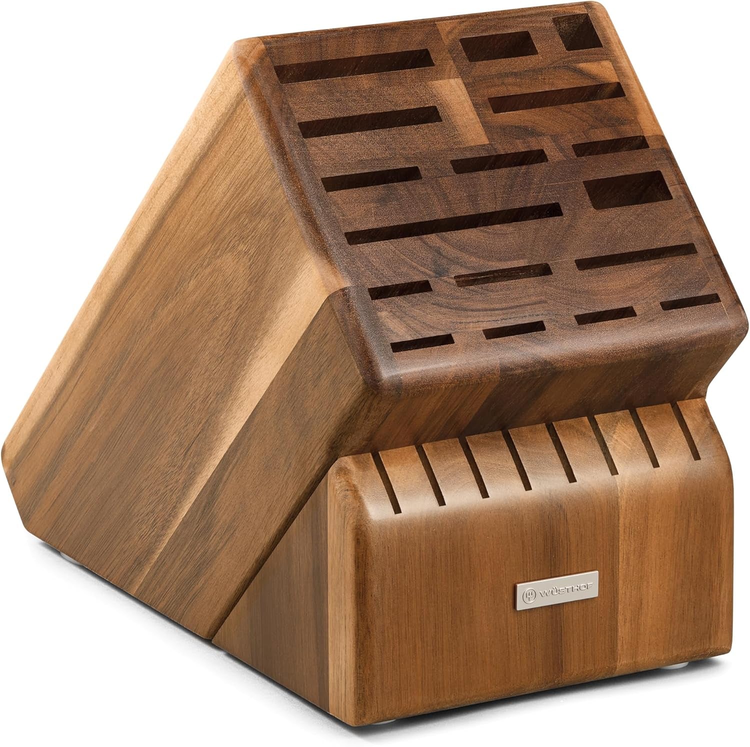 WÜSTHOF 15-Slot Black Knife Storage Block