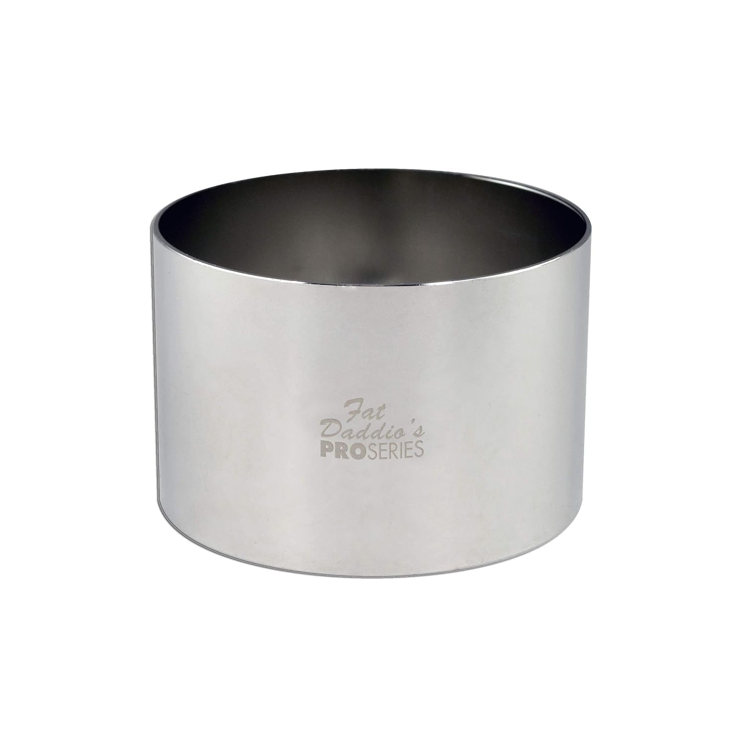 Fat Daddio's Stainless Steel Round Cake & Pastry Ring, 4 x 2 Inch