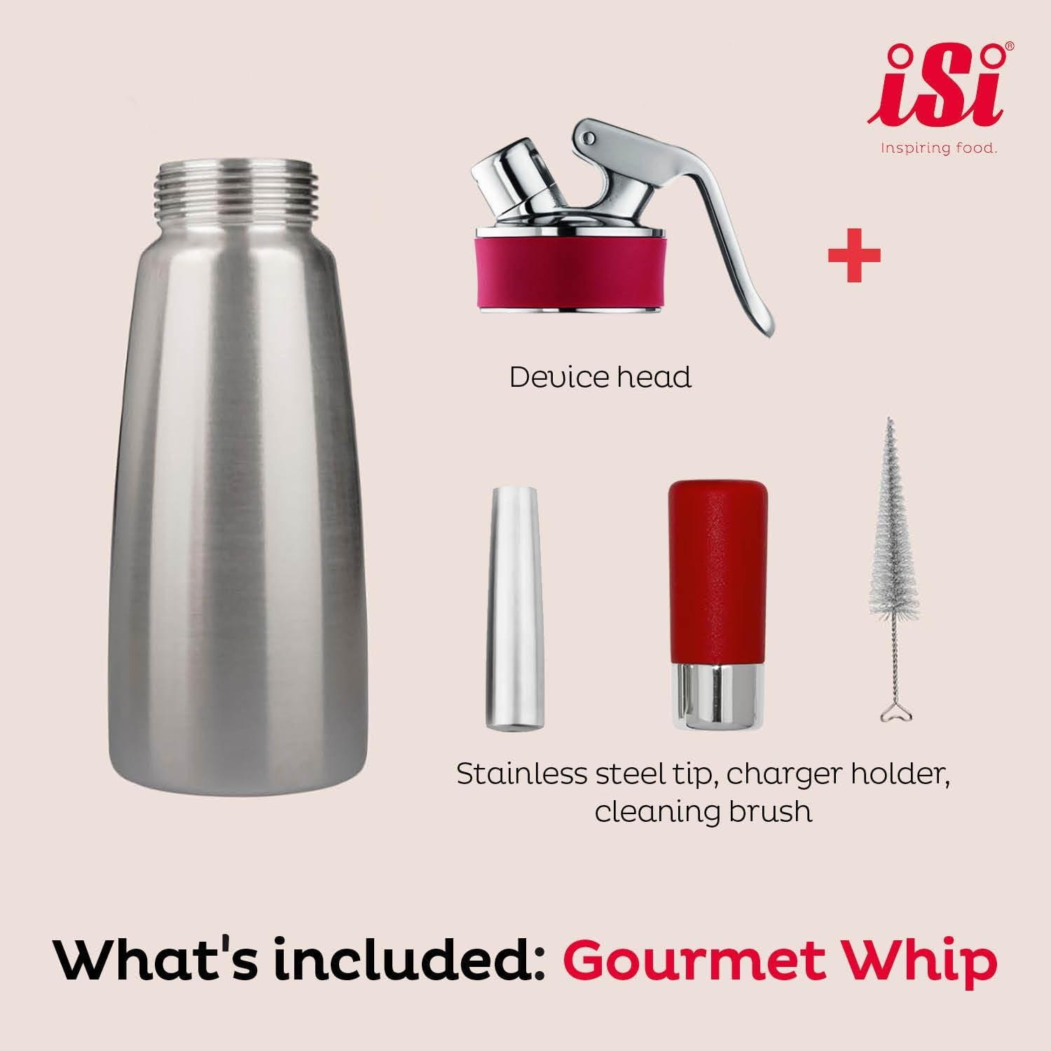 iSi Gourmet Whip Cream Whipper 1-Pint
