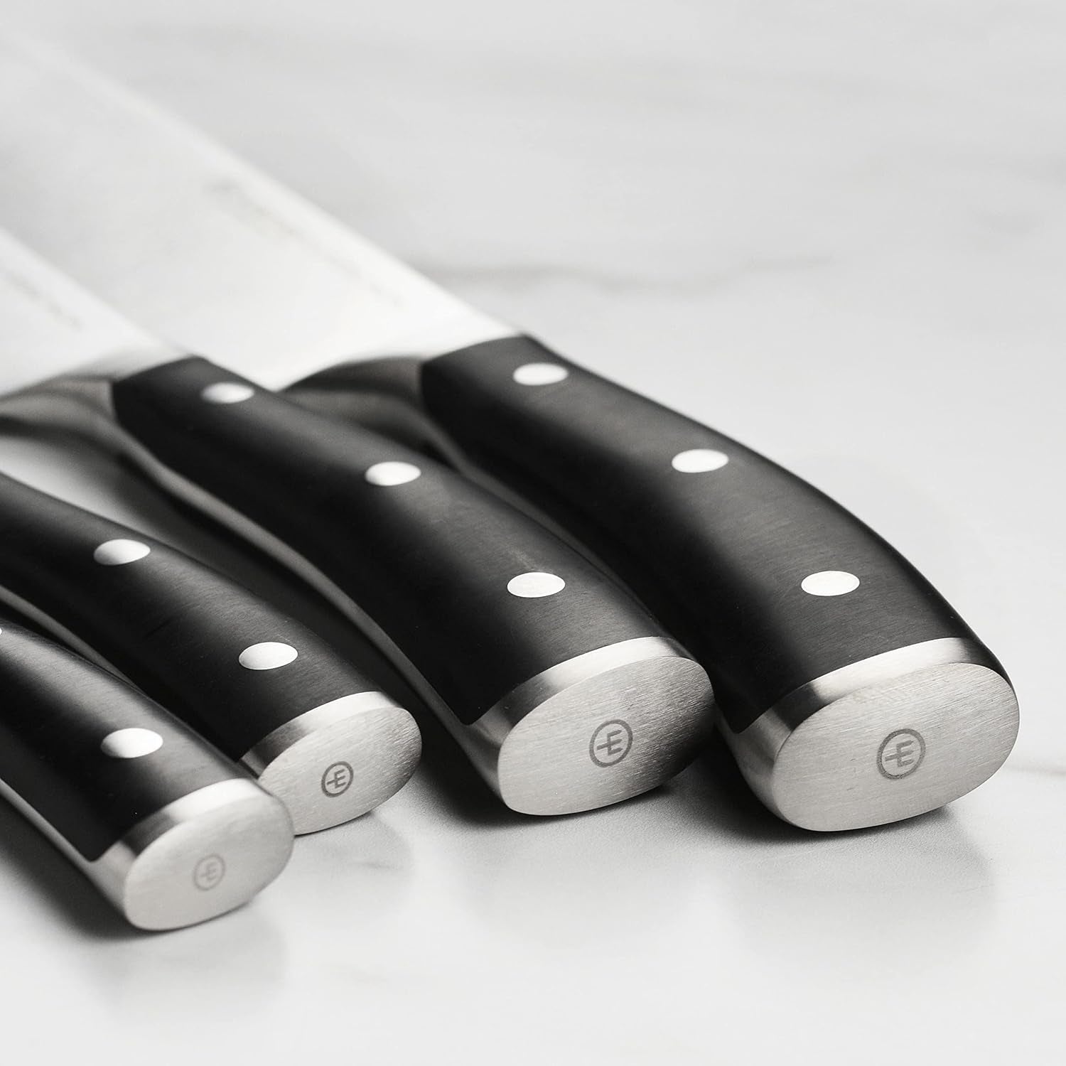 10 Piece Kitchen Knife Set with Acacia Block