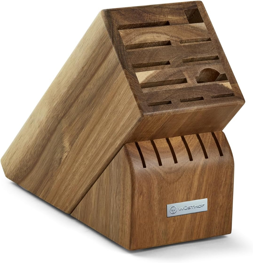WÜSTHOF 15-Slot Black Knife Storage Block
