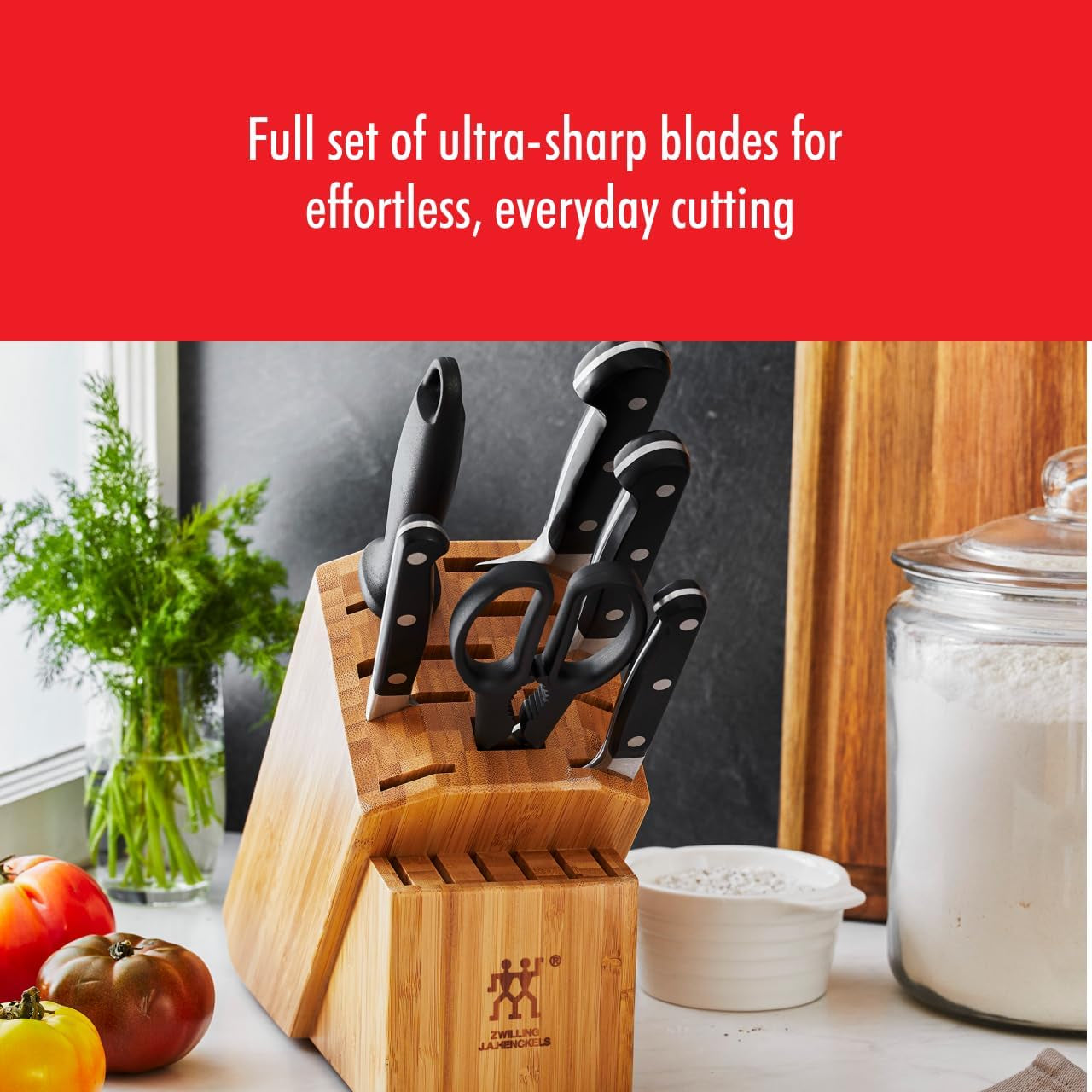 Zwilling Pro 7-Piece Knife Block Set