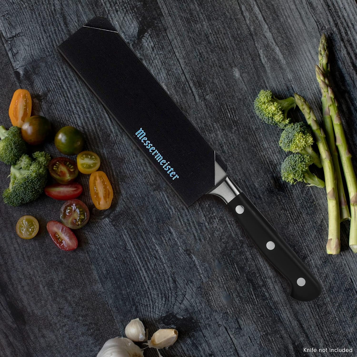 Messermeister 10" Chef's Edge Guard Black