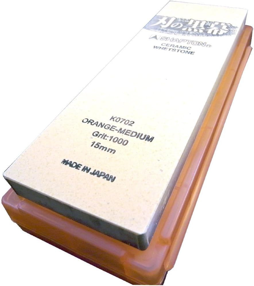 Ha No Kuromaku Ceramic Whetstone Set (A-Set) #1000 & #5000 Grit