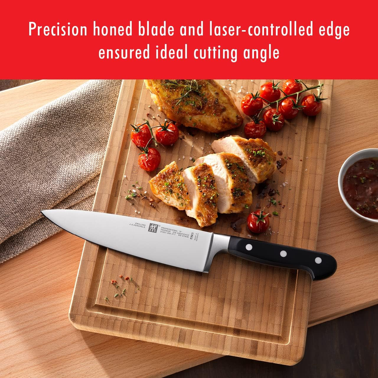 Zwilling Miyabi Birchwood SG2 8-Inch Chef's Knife