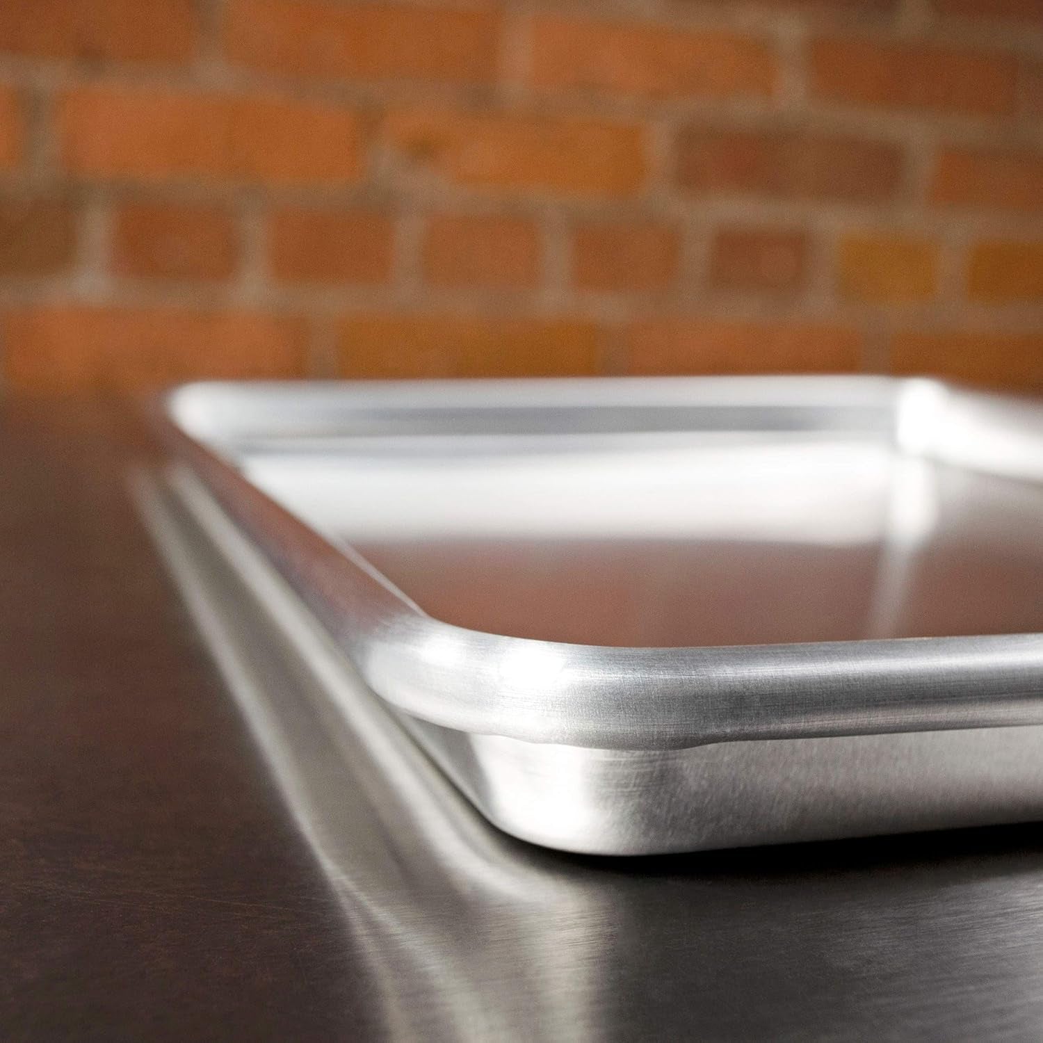 Fat Daddio's Natural Aluminum Half Sheet Pan, 2-Pack