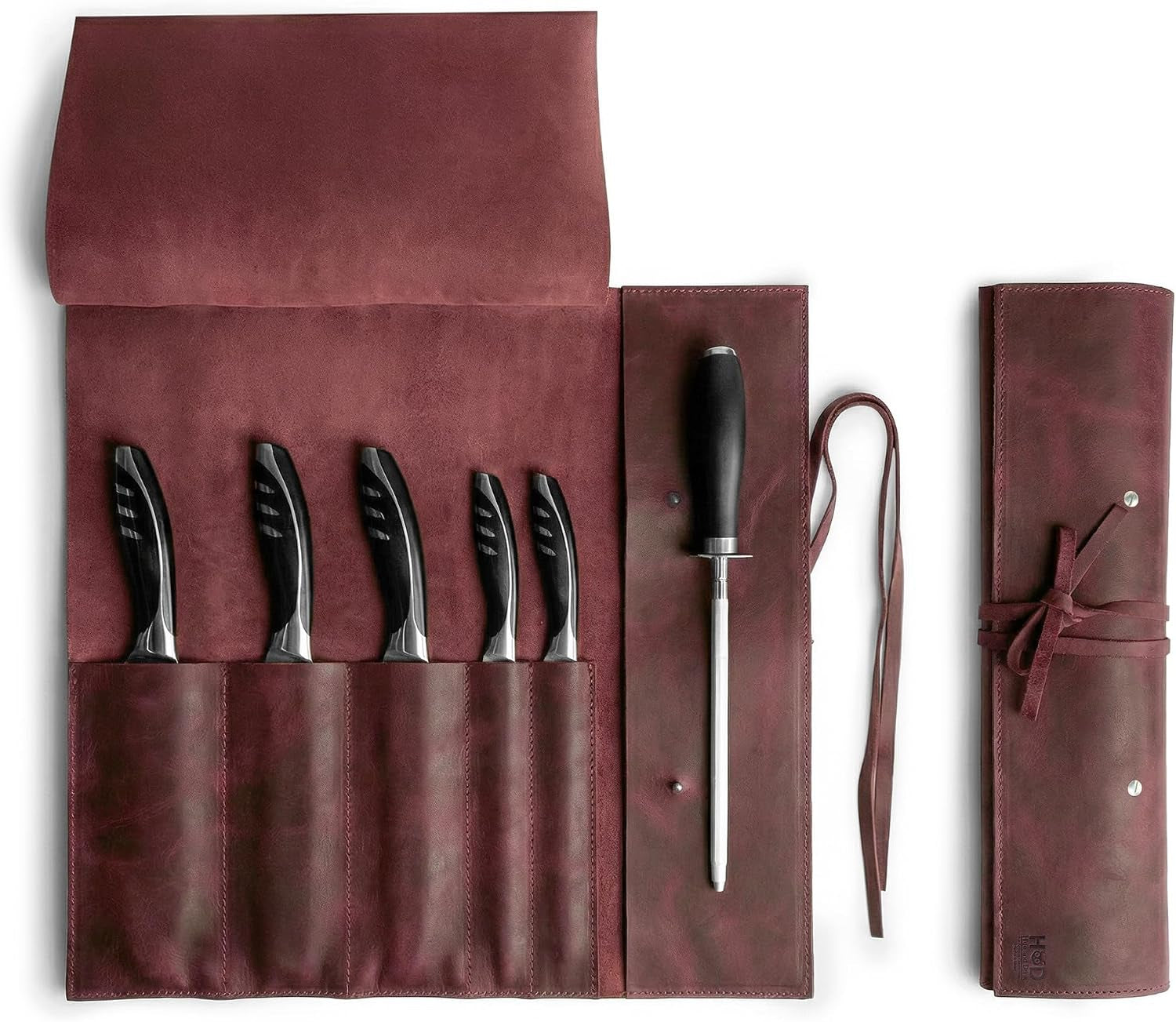 Leather Knife Roll