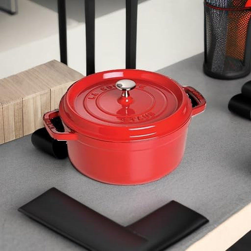 Staub Cast Iron 5.5-Quart Round Cocotte