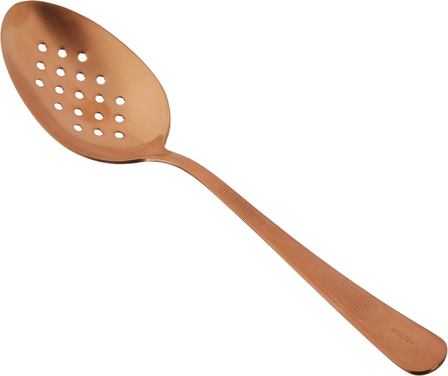 Mercer Culinary 18-8 Stainless Steel Plating Spoon with Solid Bowl, 9 