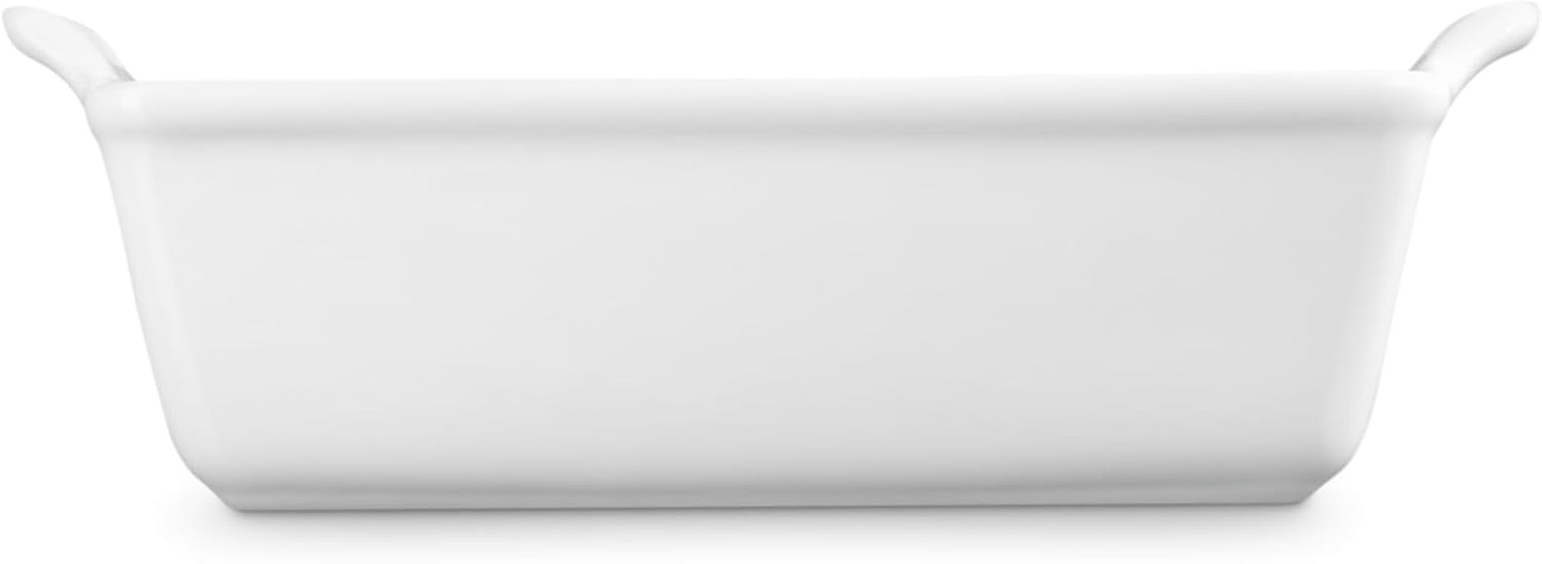 Le Creuset Stoneware Heritage Loaf Pan, 9" x 5" x 3" (1.5 qt.), White