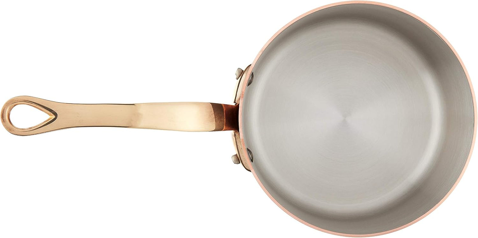 Mauviel M'250C 2.7-Quart Copper Saucepan with Lid