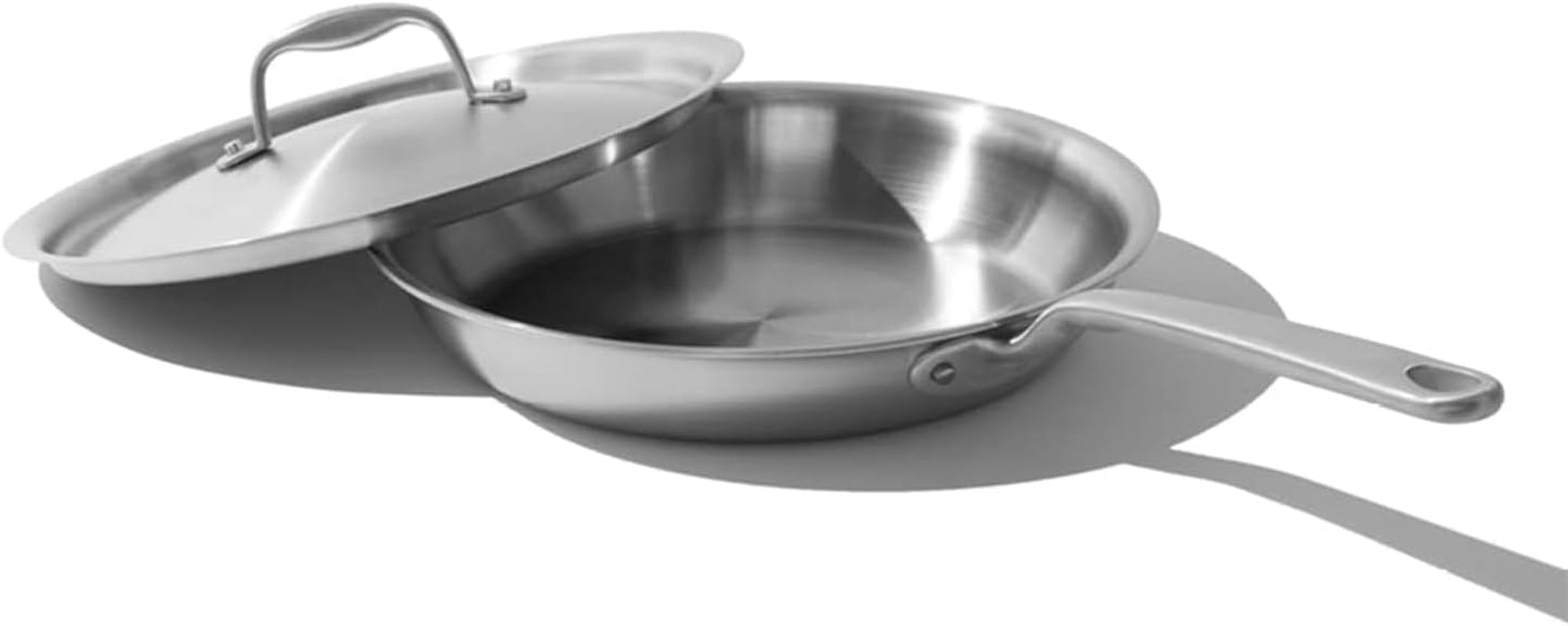 Made In 12-Inch Stainless Clad Fry Pan