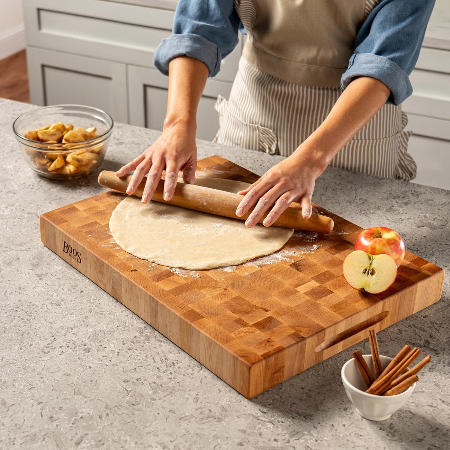 Extra Thick Maple End Grain Cutting Board