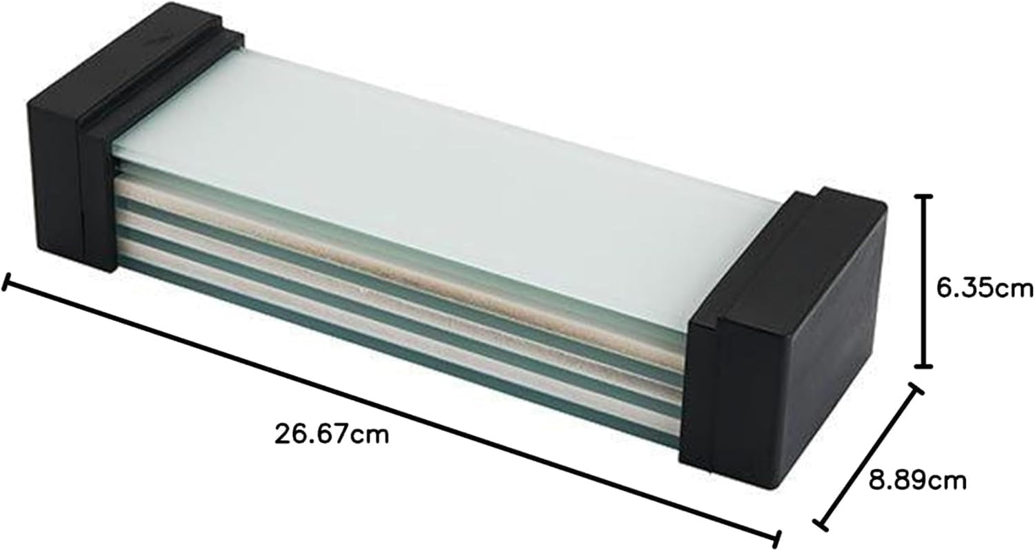 3 Piece Glass Sharpening Stone Set