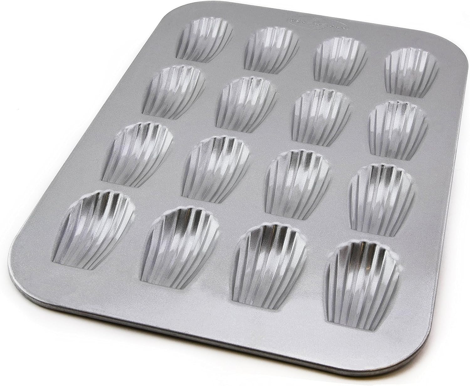 USA Pan Bakeware Nonstick Madeleine Pan, 16 Well