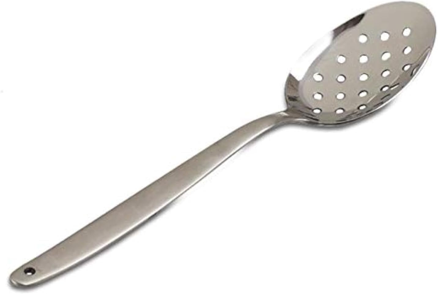 JB Prince Gray Kunz Perforated Spoon Small