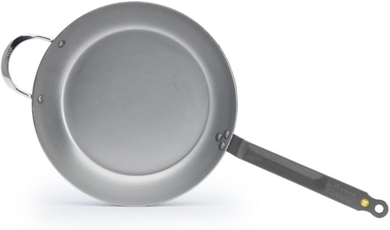 de Buyer Mineral B 12.5-Inch Carbon Steel Fry Pan