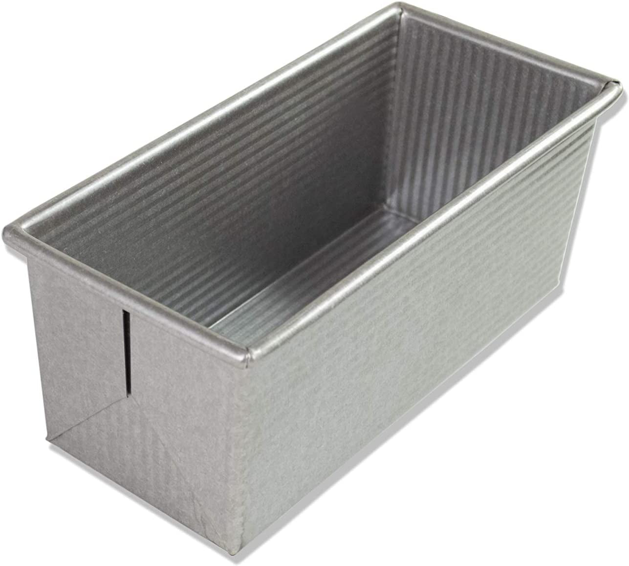 USA Pan Bakeware Pullman Loaf Pan With Cover, 9 x 4 inch, Nonstick & Q
