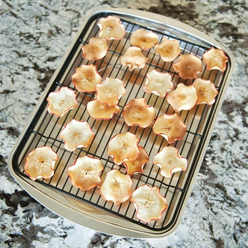 Nordic Ware Naturals Half Sheet Pan with Cooling Rack Set