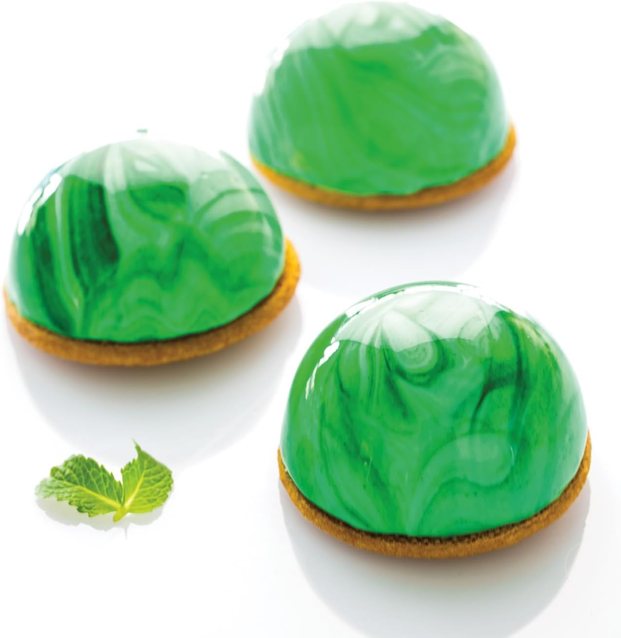 Silikomart Siliconflex Half-Sphere Mold, 4 Oz, 3.15\" Diam. x 1.57\" D