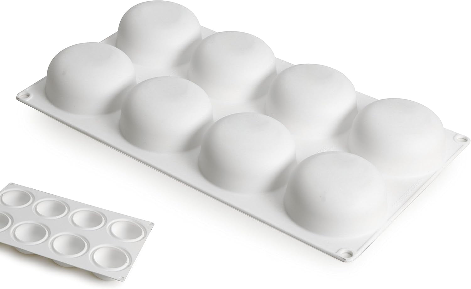 Silikomart STONE 85 Silicone Mold – 8 Cavities with Border – 2 1/2" x 
