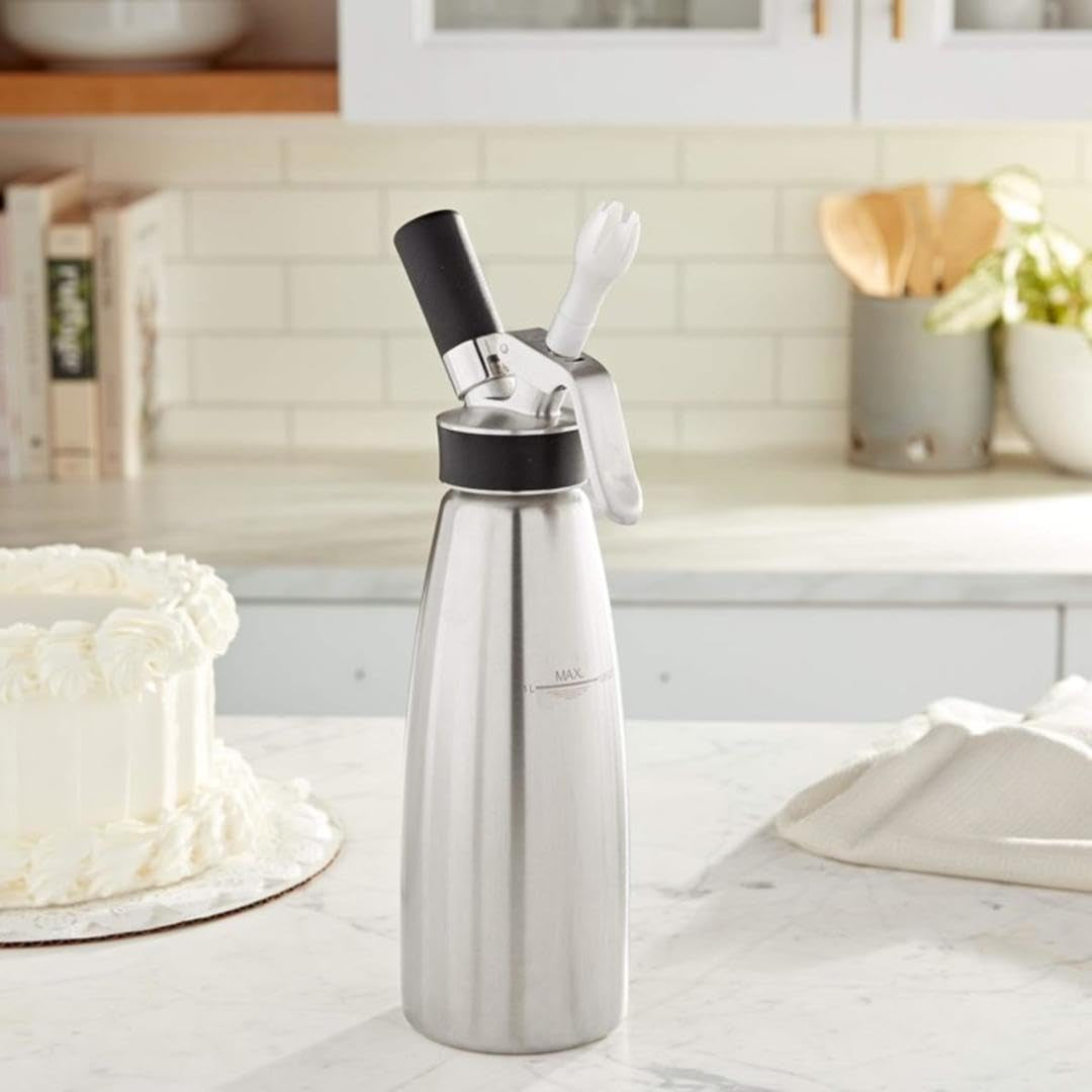iSi Gourmet Whip Plus 1-Quart Cream Whipper
